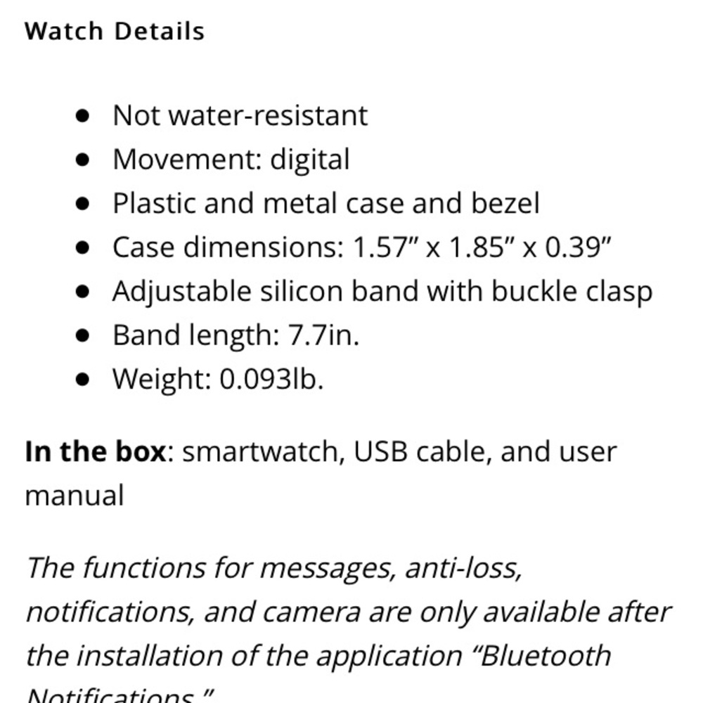 Smart watch